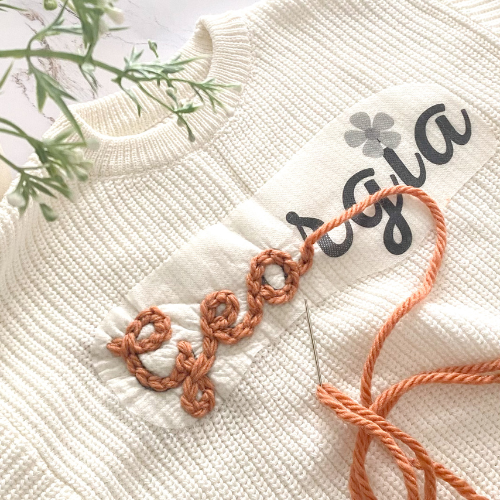 DIY Name Sticker