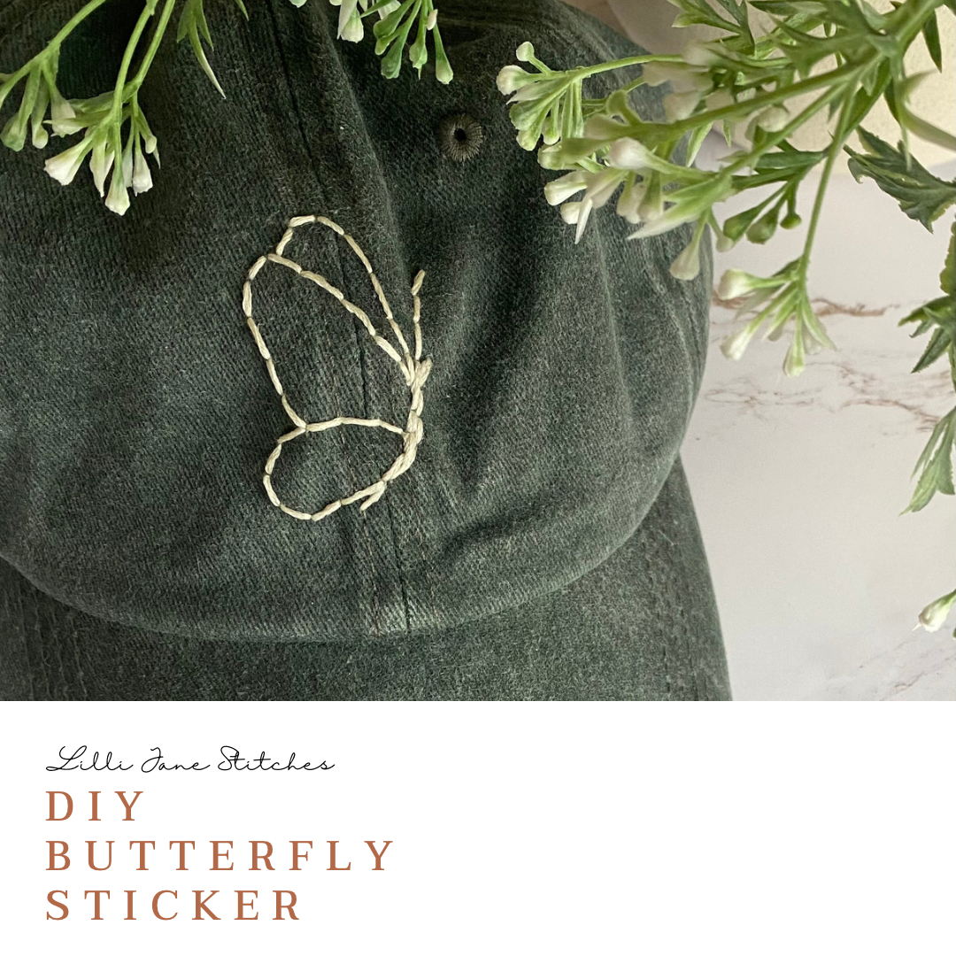 DIY Butterfly Sticker ONLY